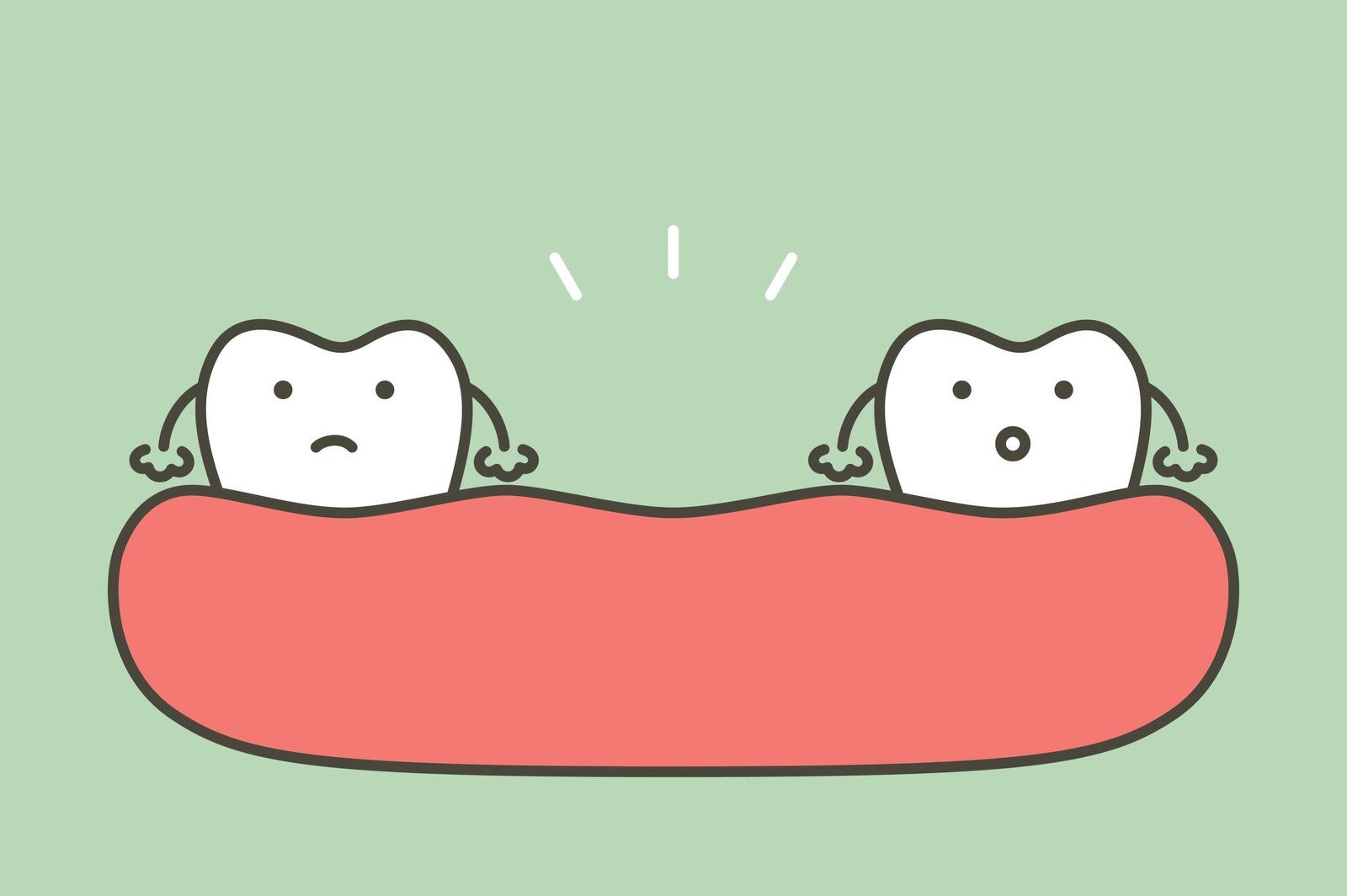 illustration d'une dent manquante