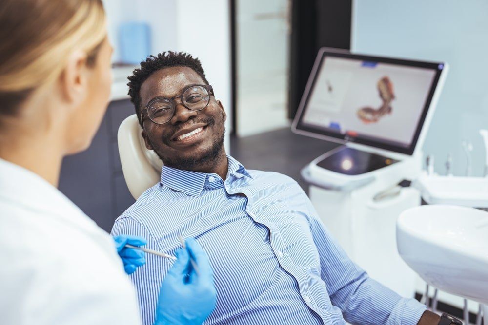 Un patient lors de ses visites de routine